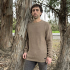 CHALECO WAFFLE CAFÉ