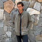 CHAQUETA COTELÉ VERDE