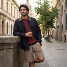 CHAQUETA CANVAS NEGRA