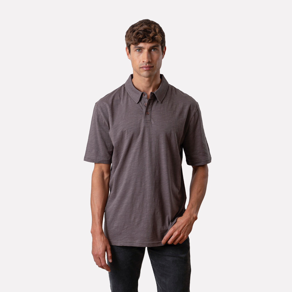 Polera MC Polo Grafito