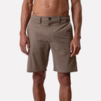 SHORT HÍBRIDO 19" CAFÉ