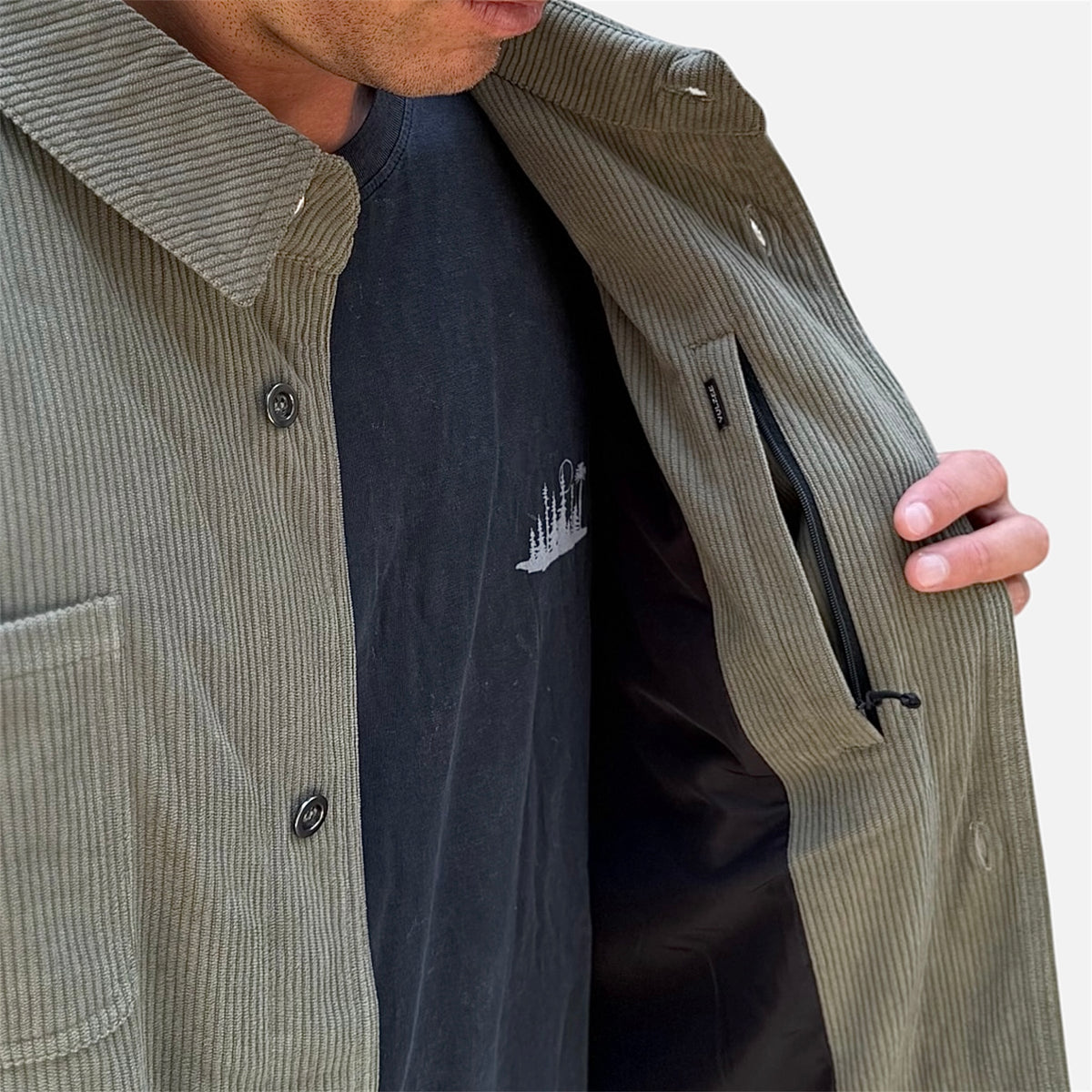 Chaqueta Cotelé Verde