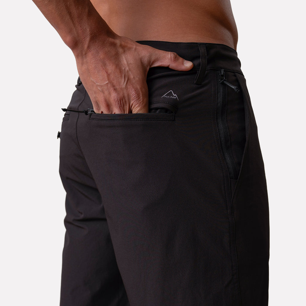 SHORT HÍBRIDO 19" NEGRO