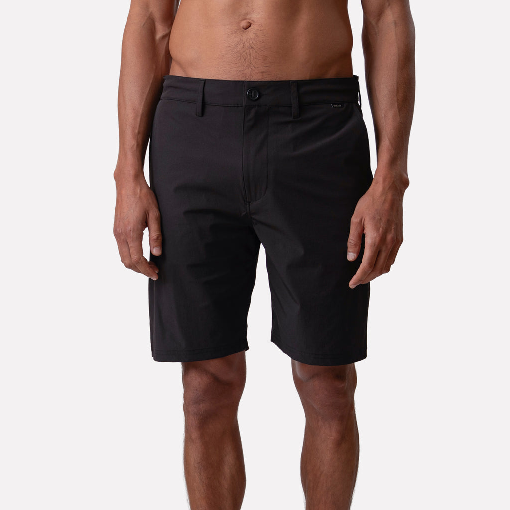 SHORT HÍBRIDO 19" NEGRO