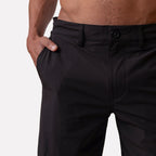 SHORT HÍBRIDO 19" NEGRO