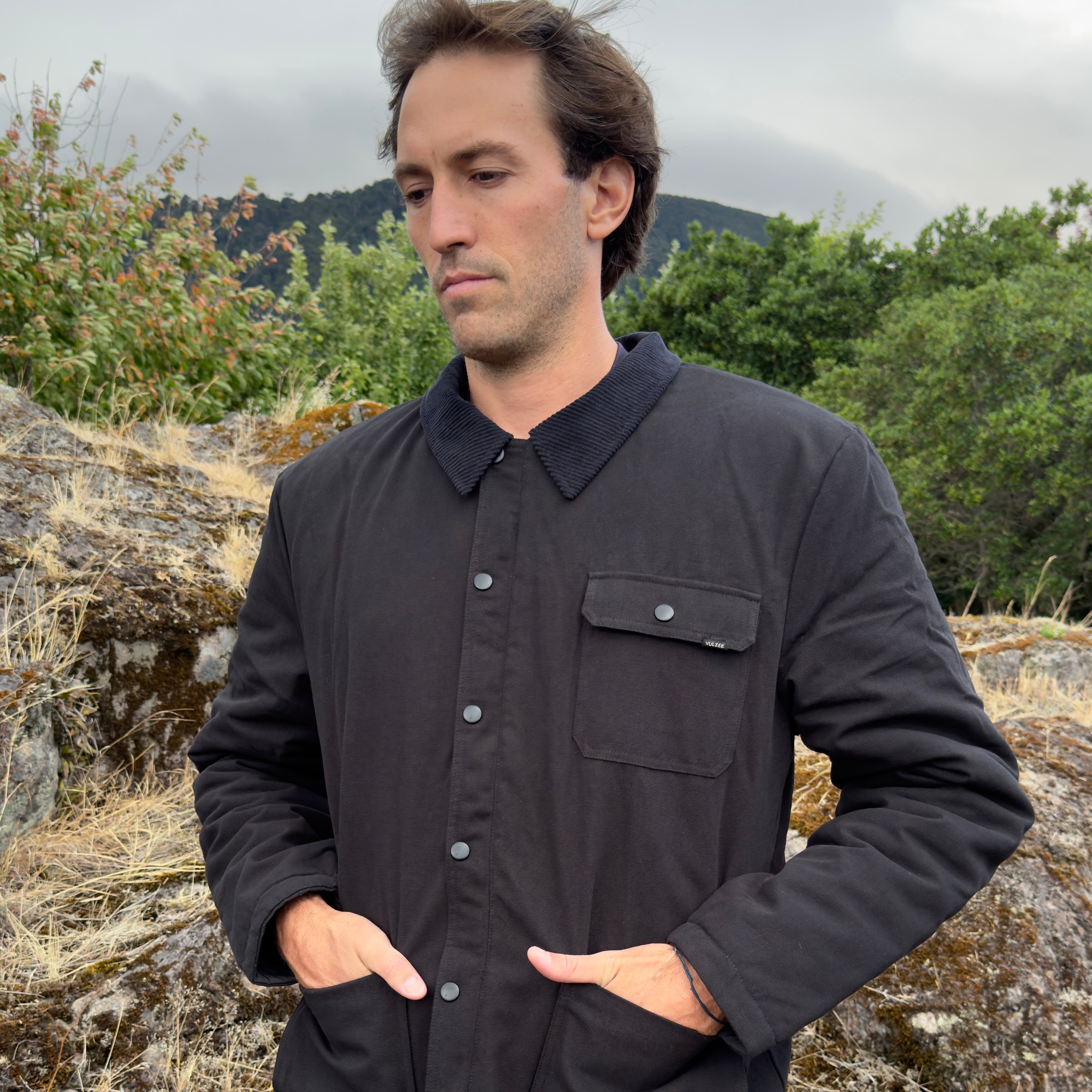 CHAQUETA REVERSIBLE ALL WEATHER BLACK