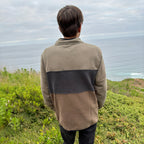 POLERÓN HALF ZIPPER MULTICOLOR