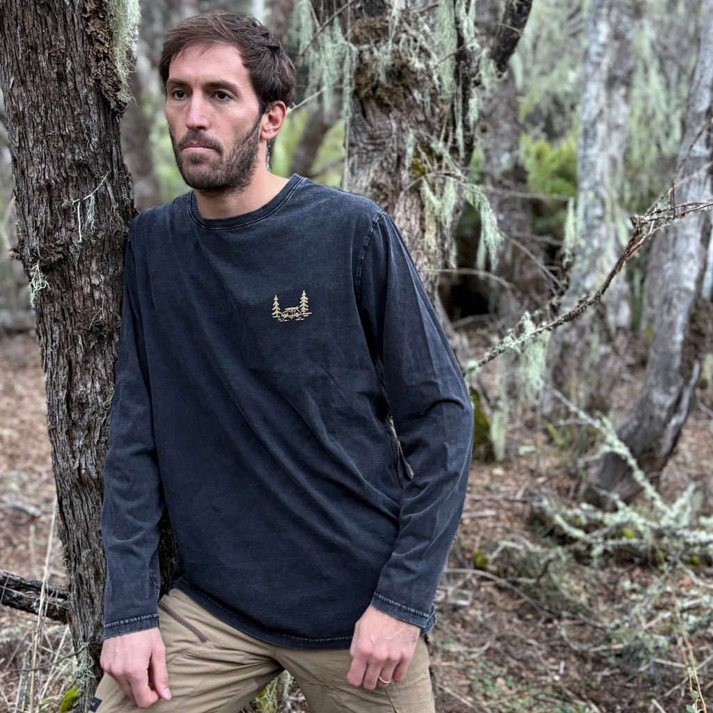 POLERA ML AUSTRAL STONE WASH