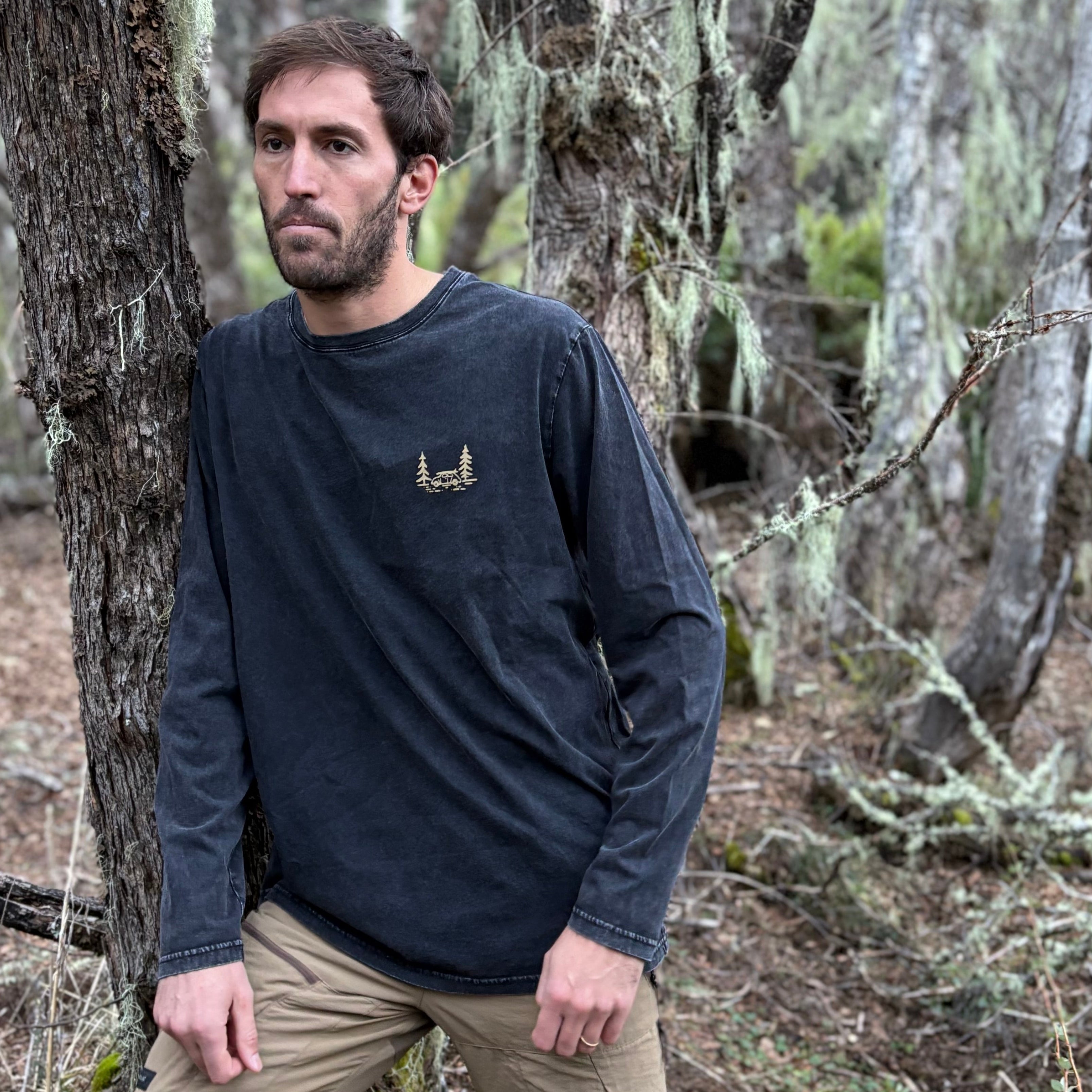 POLERA ML AUSTRAL STONE WASH