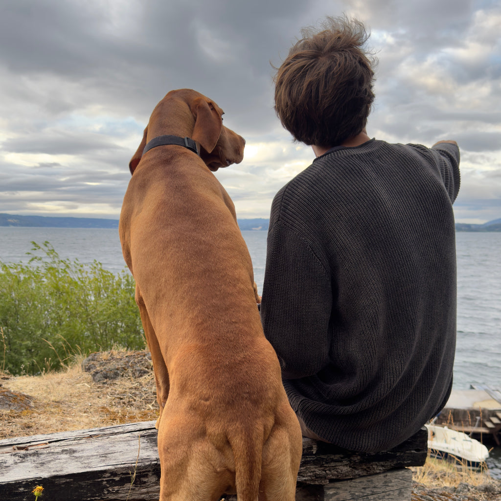 CHALECO WAFFLE BLACK