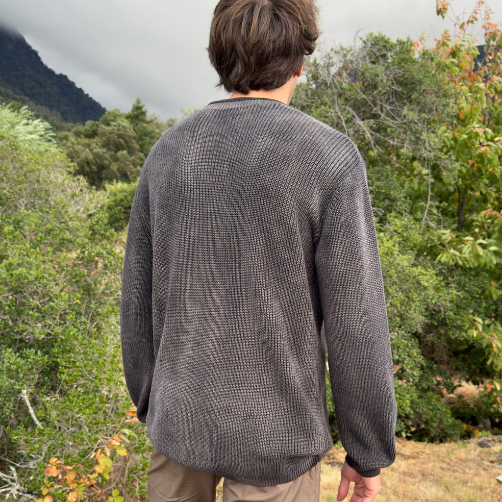 CHALECO WAFFLE BLACK