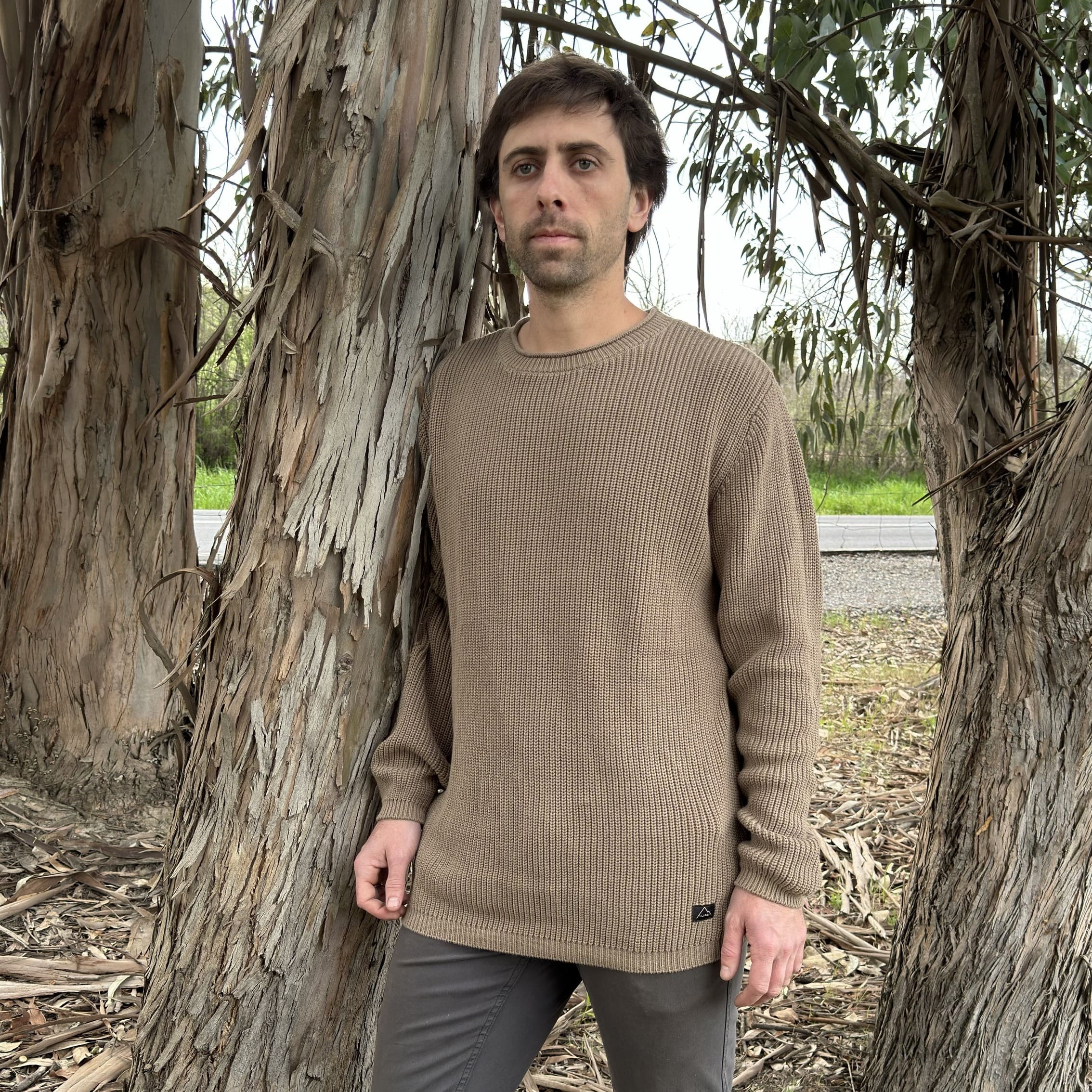 CHALECO WAFFLE CAFÉ