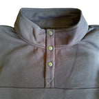 POLERÓN HALF ZIPPER NEGRO