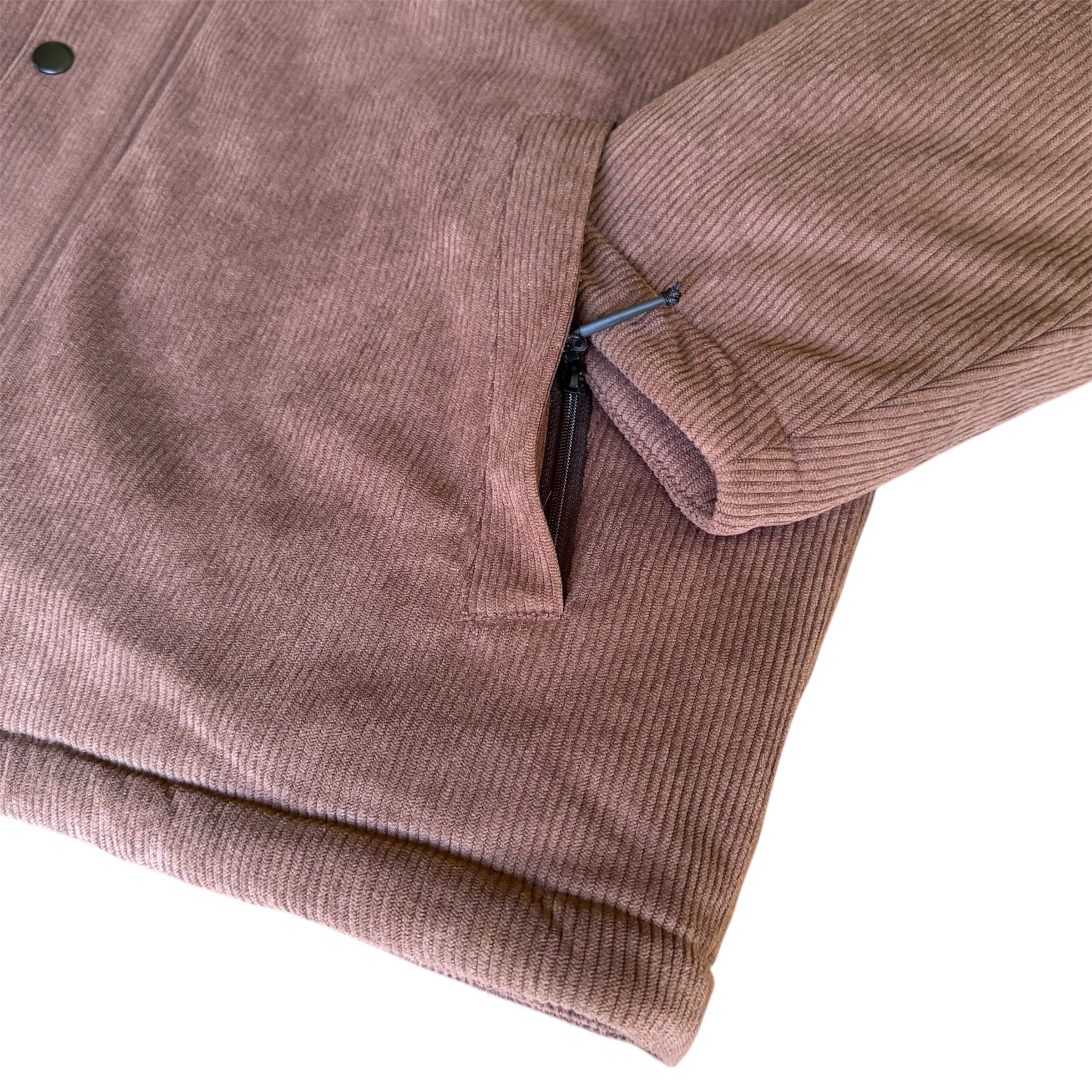 CHAQUETA FZ CORDUROY CAFÉ