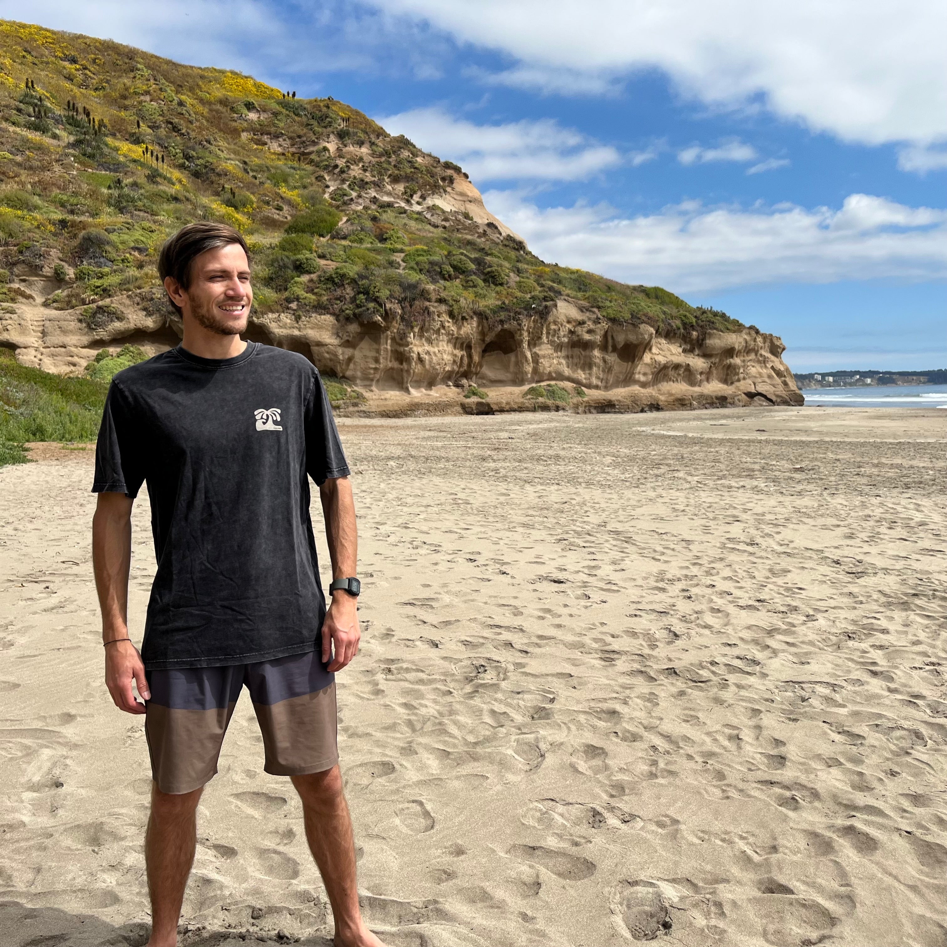 POLERA MC RAPA NUI NEGRA