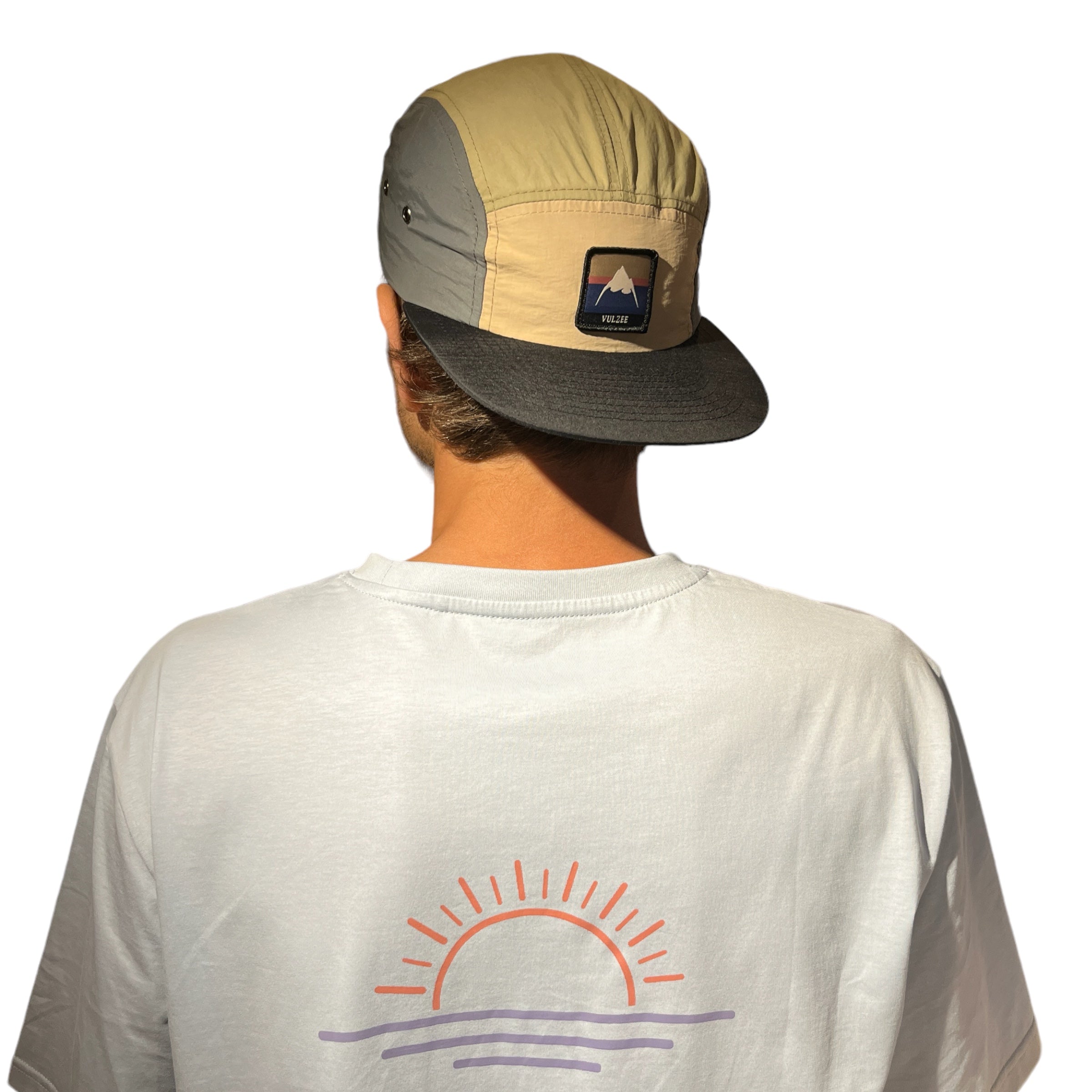 POLERA MANGA CORTA HOMBRE CELESTE SUNSET L.BLUE