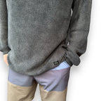 CHALECO WAFFLE BLACK