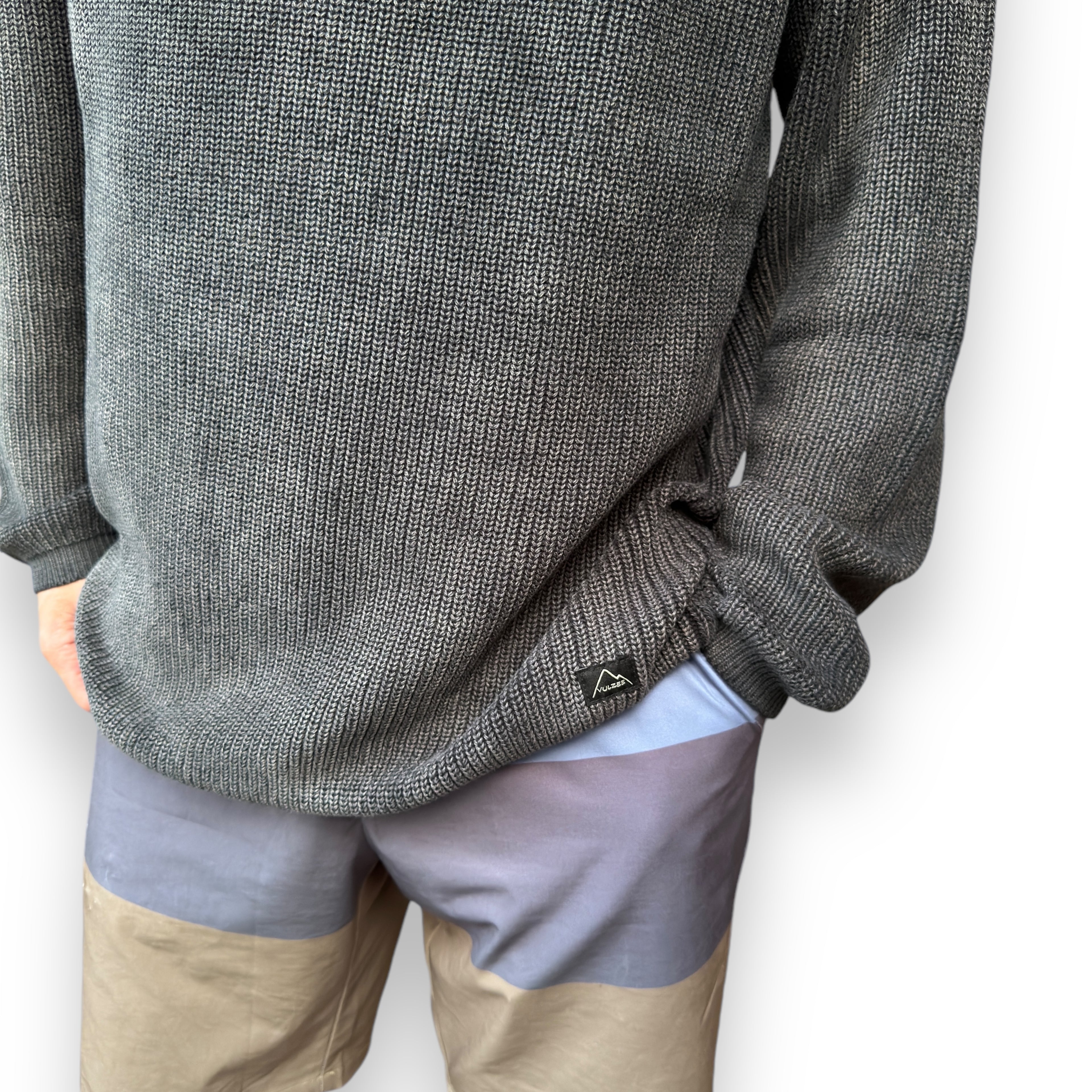 CHALECO WAFFLE BLACK