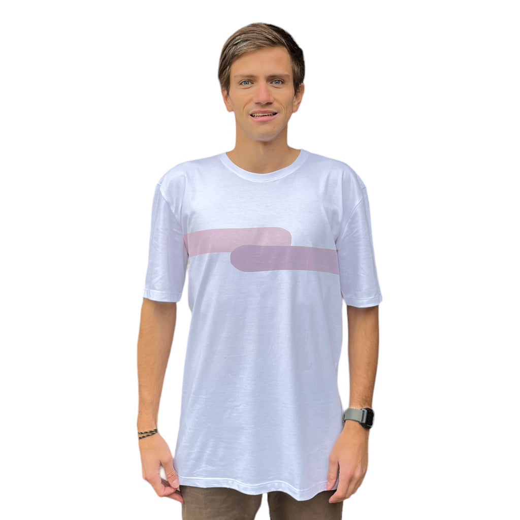 POLERA MANGA CORTA HOMBRE WHITE VULZEEBOARDS