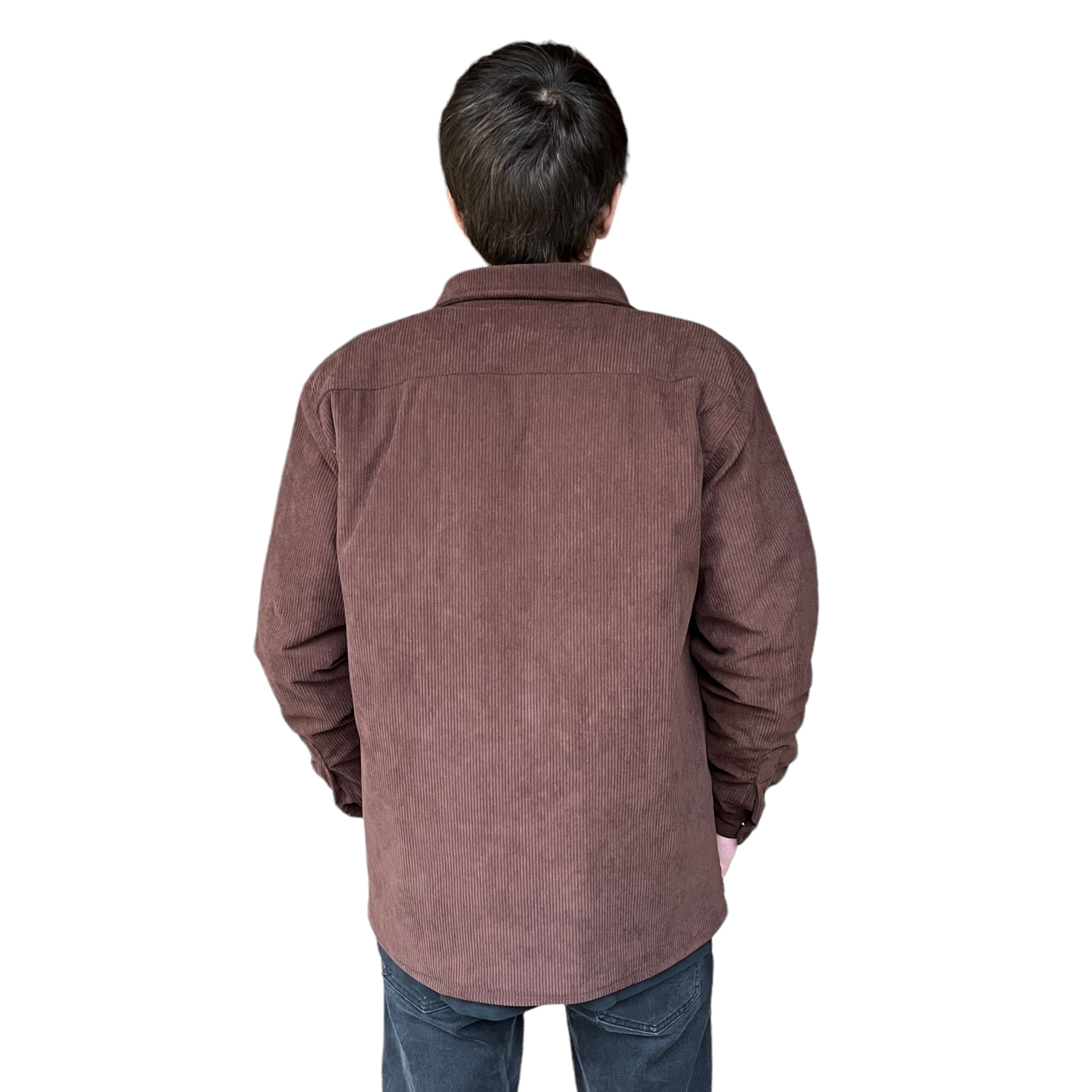 CHAQUETA REVERSIBLE HOMBRE CAFÉ