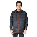 CHAQUETA REVERSIBLE HOMBRE CAFÉ