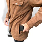 CHAQUETA REVERSIBLE HOMBRE TAUPE