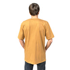 POLERA MANGA CORTA HOMBRE KHAKI WAVES PLAIN POCKET