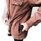 CHAQUETA REVERSIBLE HOMBRE CAFÉ