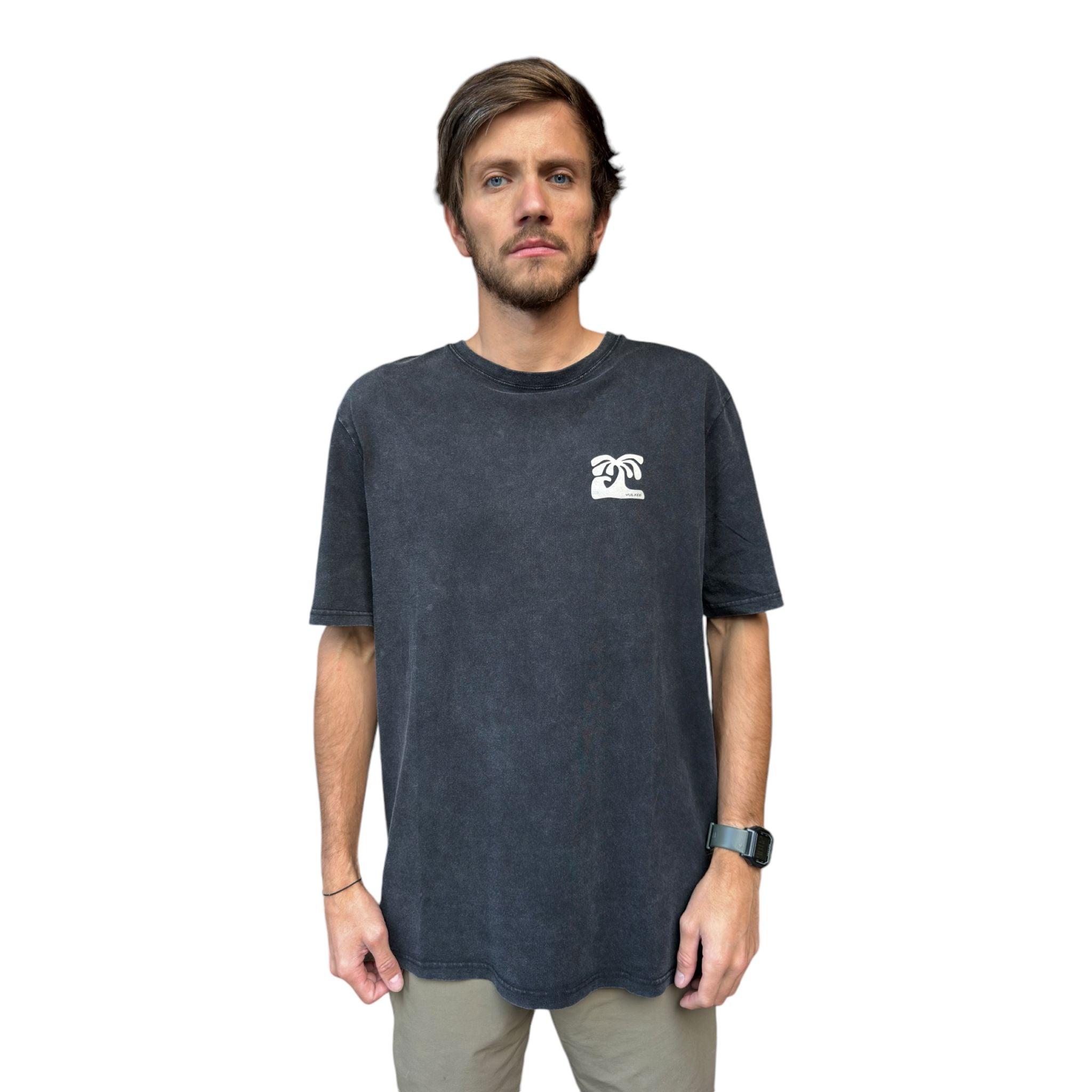 POLERA MC RAPA NUI NEGRA