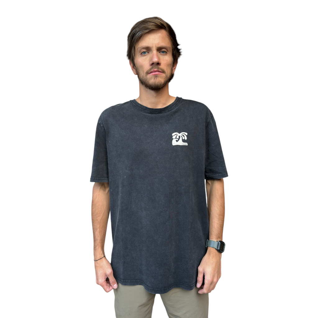 POLERA MC RAPA NUI NEGRA