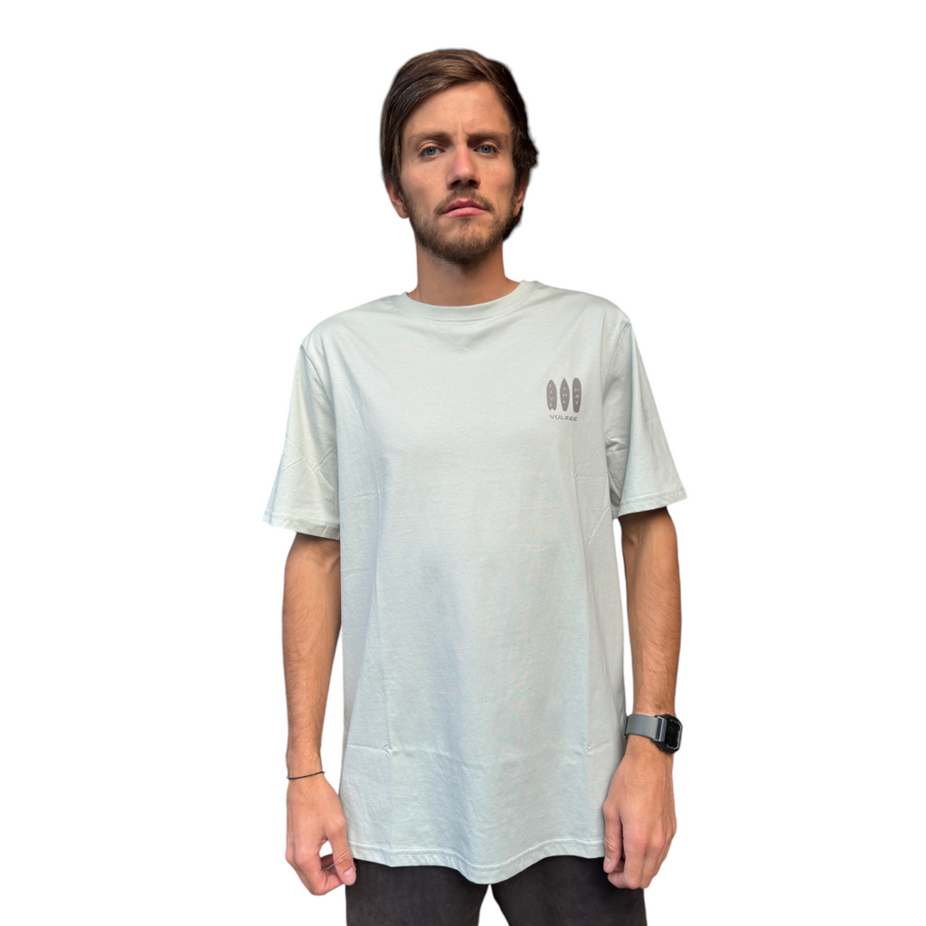 POLERA MC SURFBOARDS VERDE