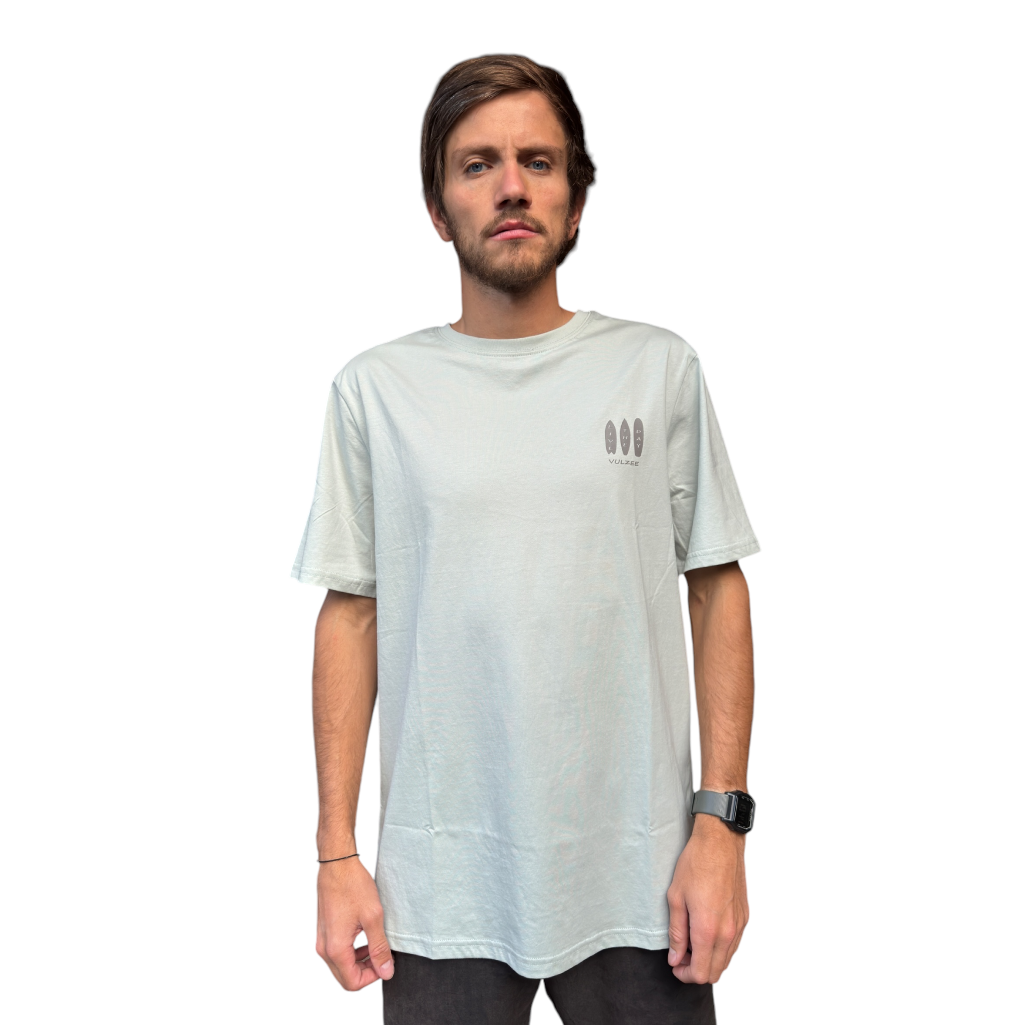 POLERA MC SURFBOARDS VERDE