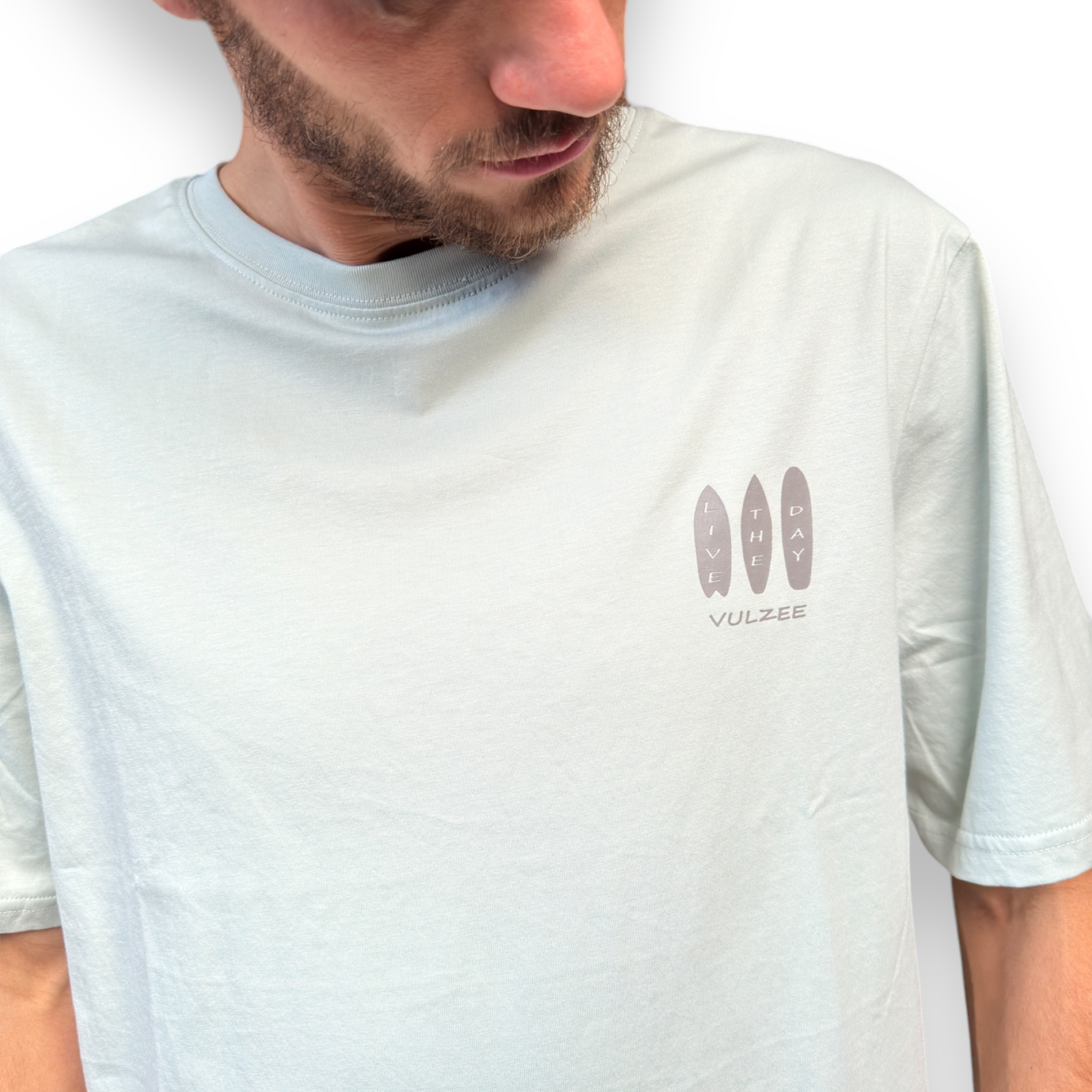 POLERA MC SURFBOARDS VERDE