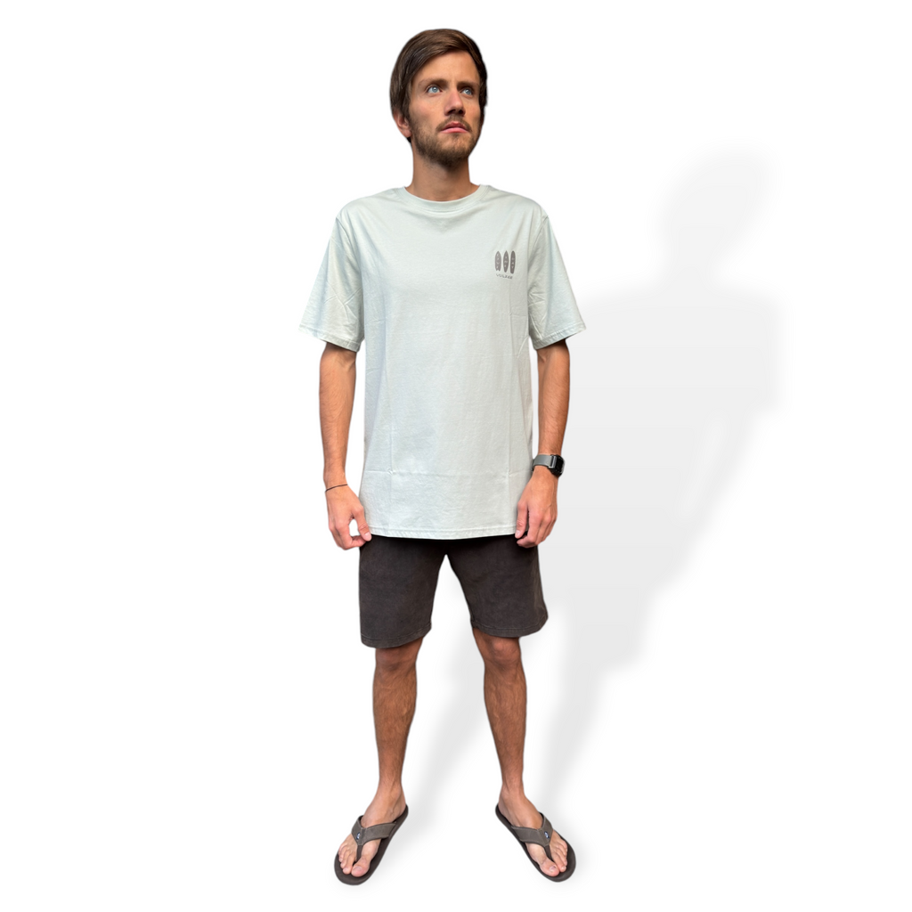 POLERA MC SURFBOARDS VERDE