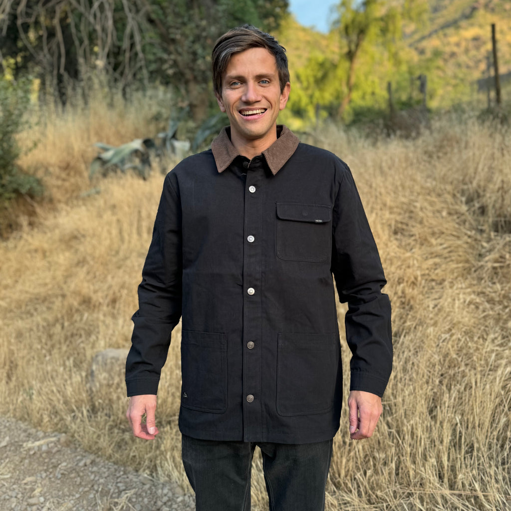 CHAQUETA CANVAS NEGRA