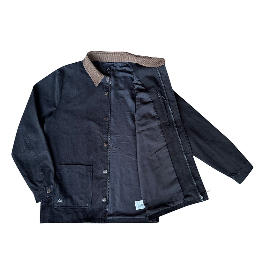 CHAQUETA CANVAS NEGRA