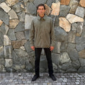 CHAQUETA COTELÉ VERDE