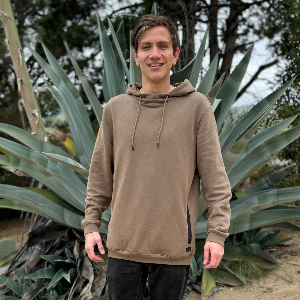 POLERÓN HOODIE CAFÉ