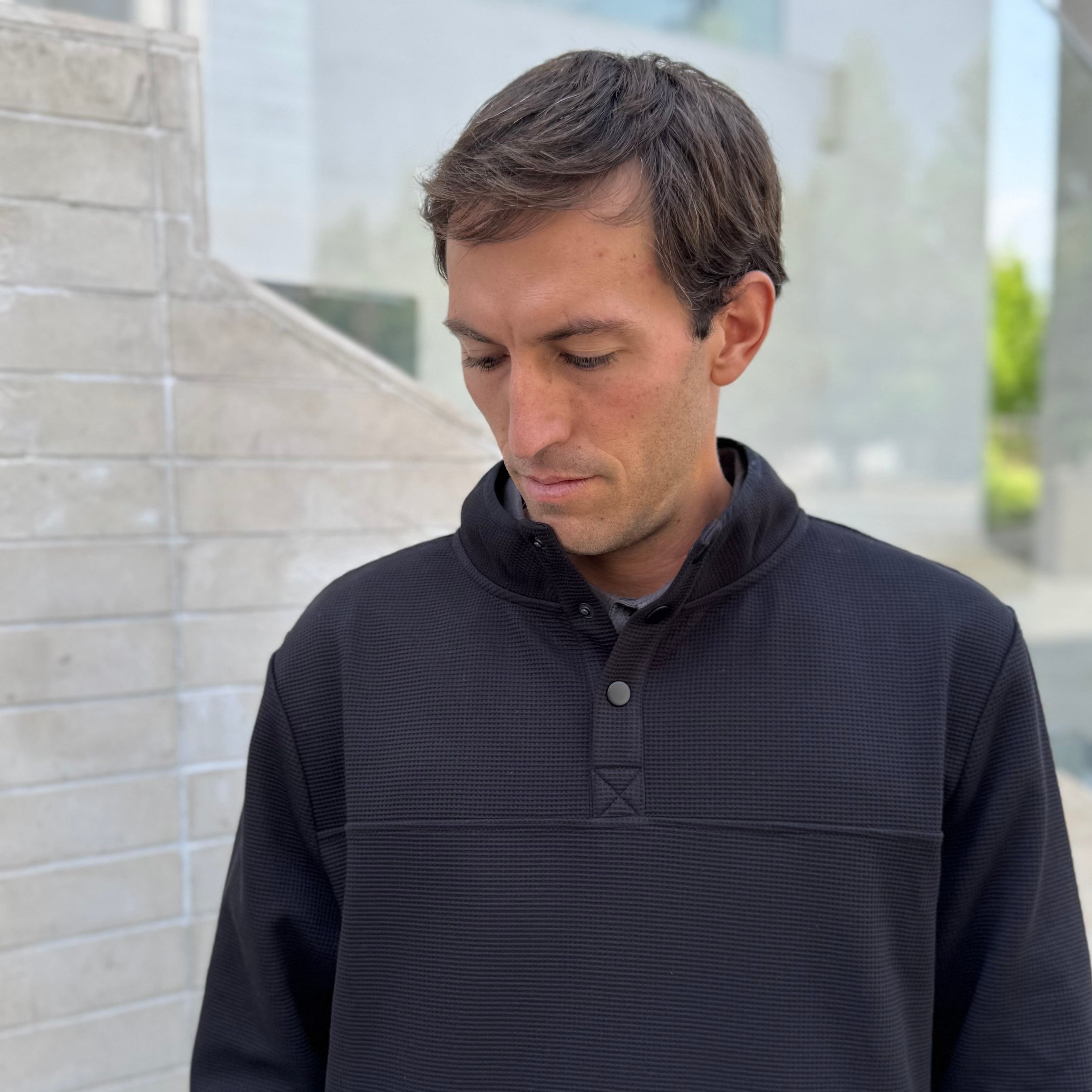 POLERÓN WAFFLE HZ NEGRO