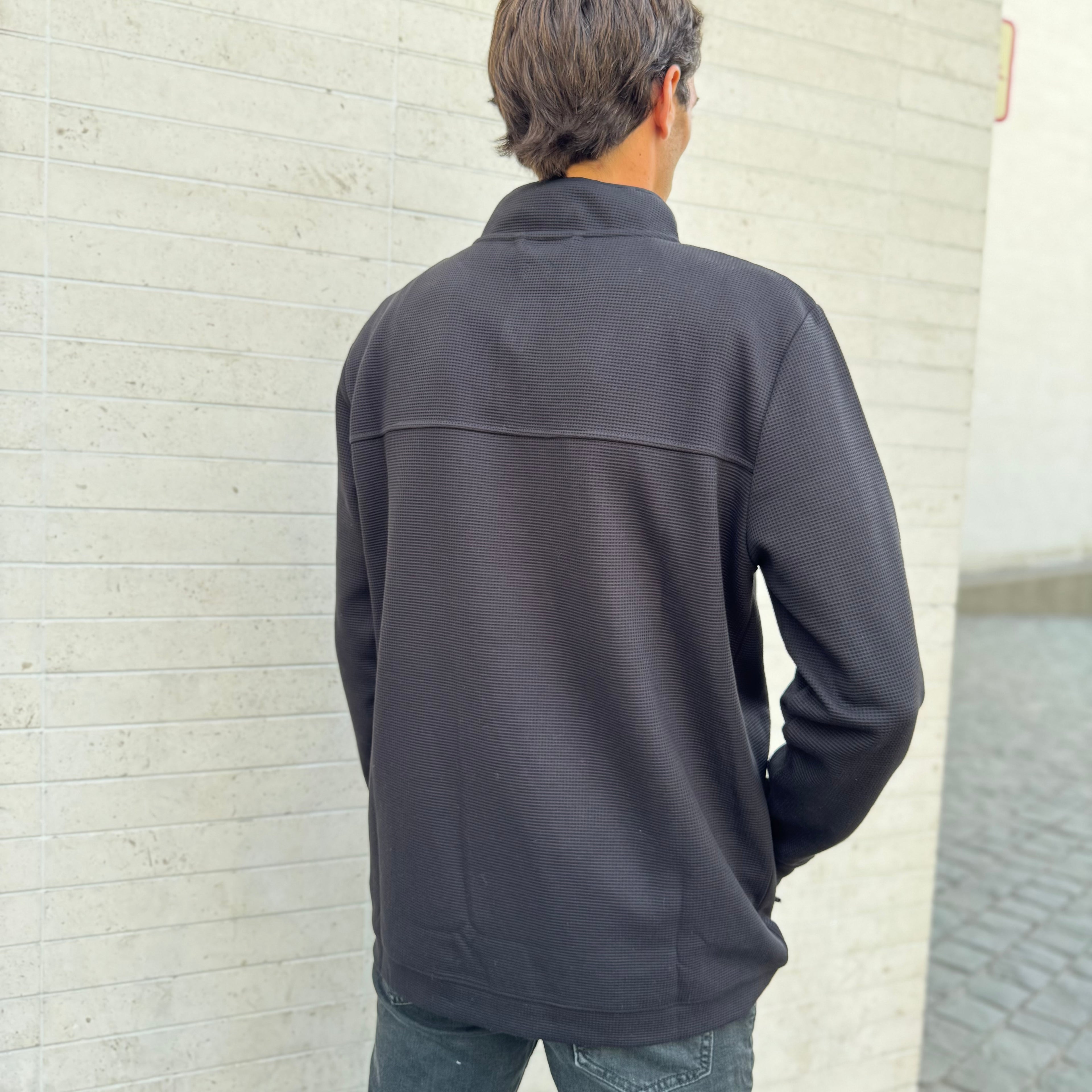 POLERÓN WAFFLE HZ NEGRO