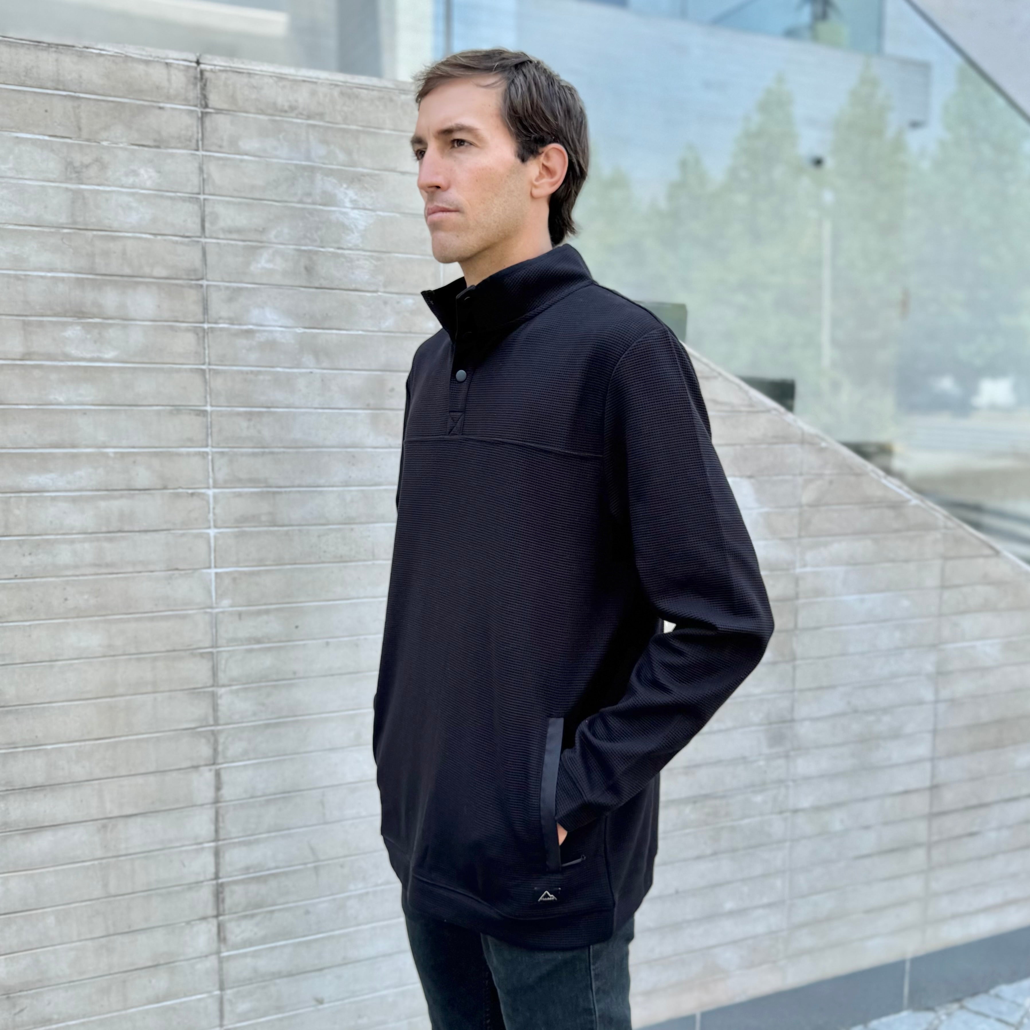 POLERÓN WAFFLE HZ NEGRO