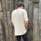 POLERA MC HENLEY SLUB CREAM