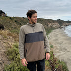 POLERÓN HALF ZIPPER MULTICOLOR