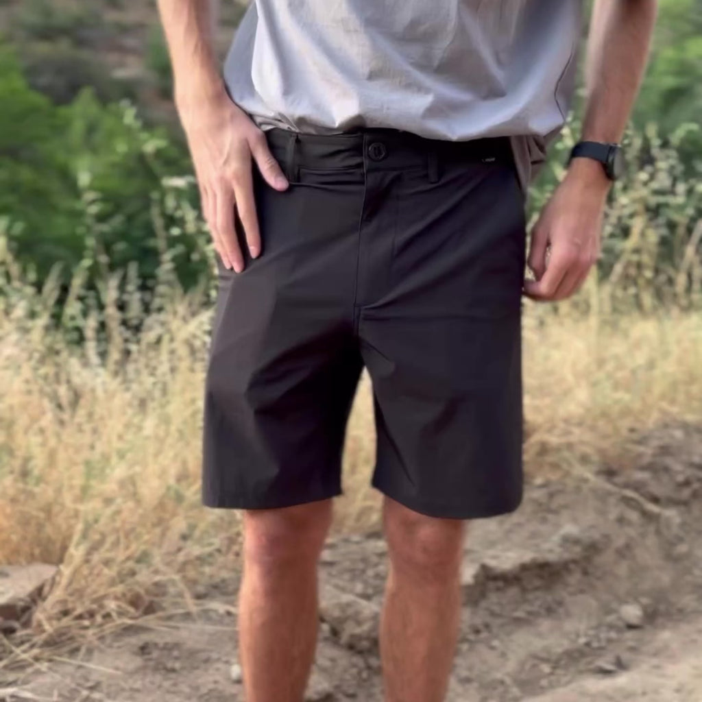 SHORT HÍBRIDO 19" BLACK