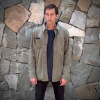 CHAQUETA COTELÉ VERDE