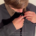 CHAQUETA CANVAS NEGRA