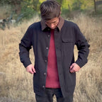 CHAQUETA CANVAS NEGRA