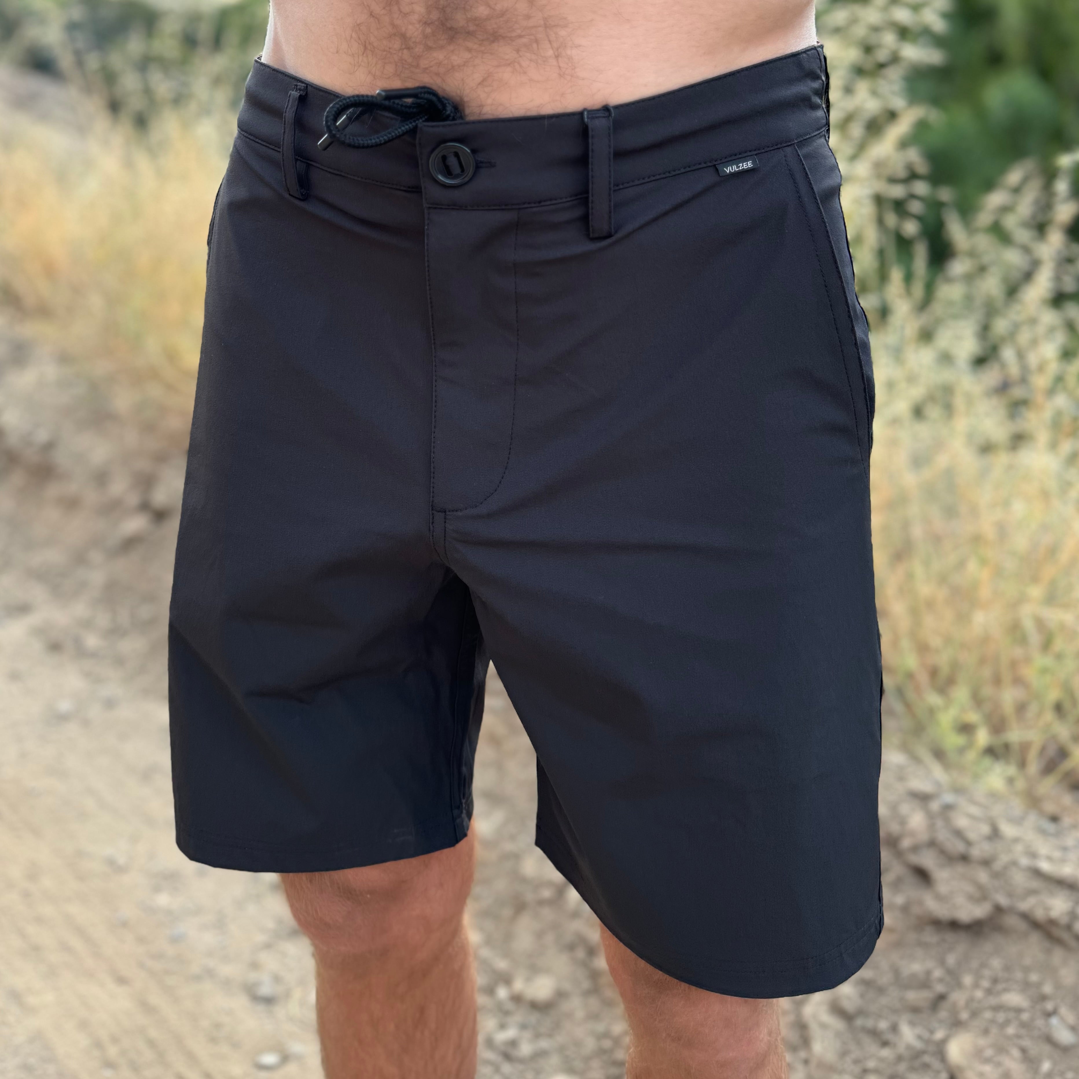 SHORT HÍBRIDO 19" BLACK