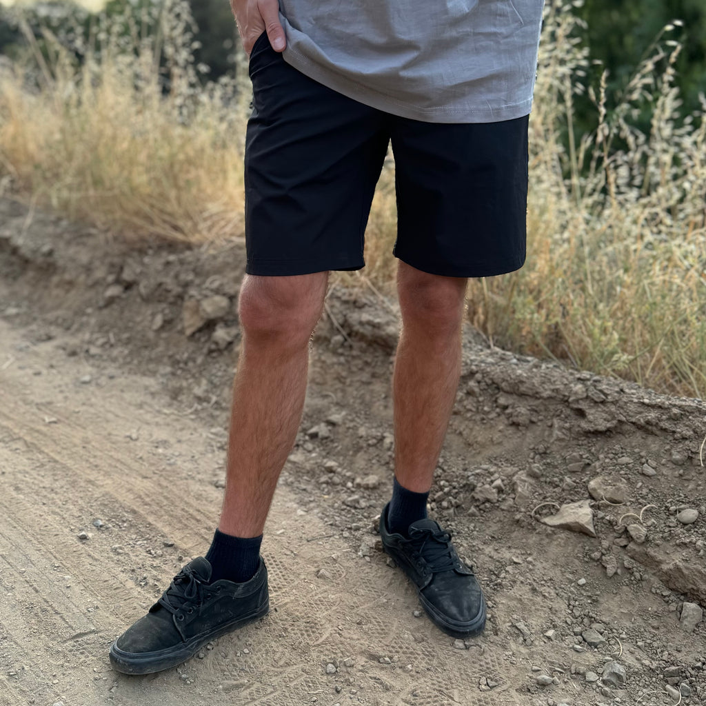 SHORT HÍBRIDO 19" BLACK