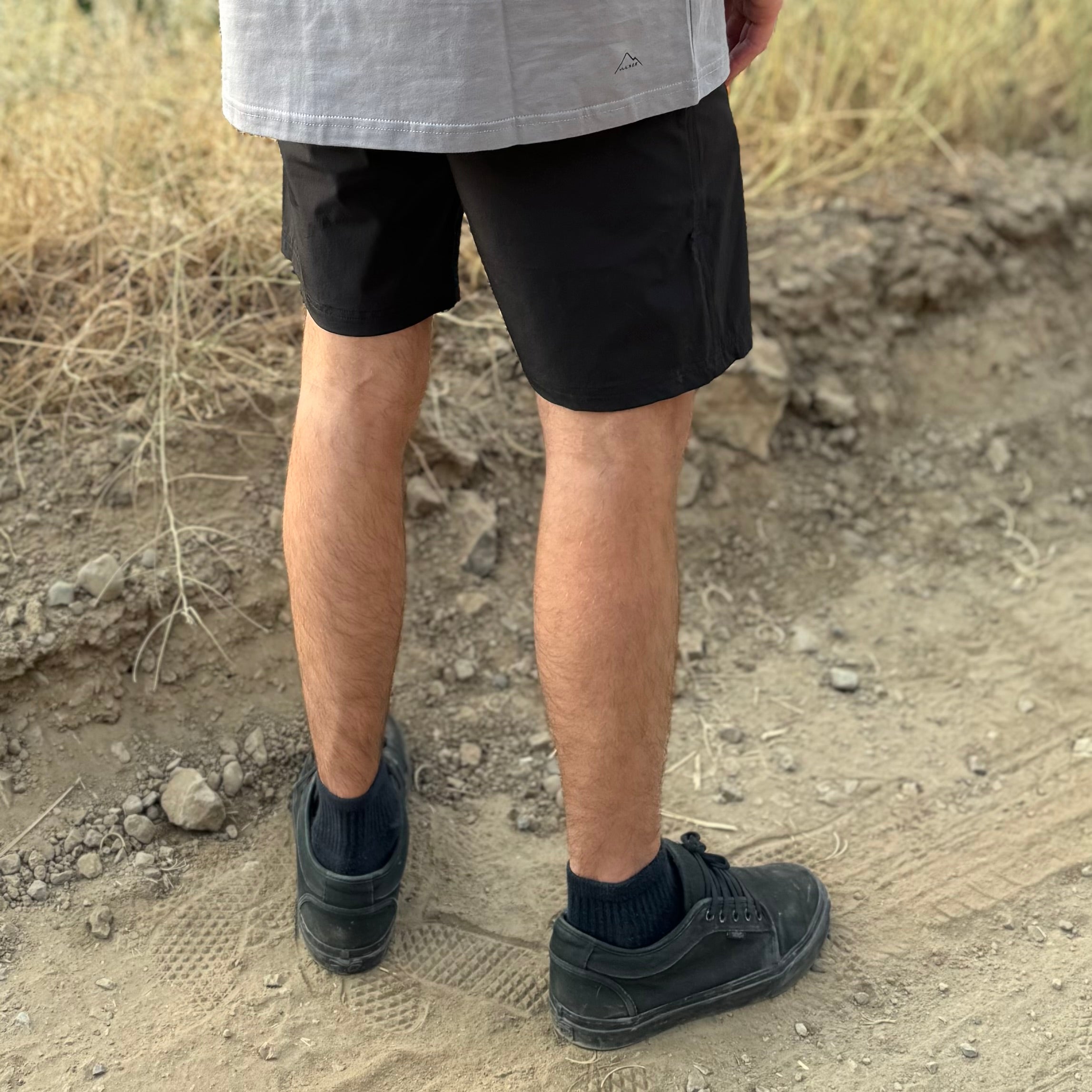 SHORT HÍBRIDO 19" BLACK